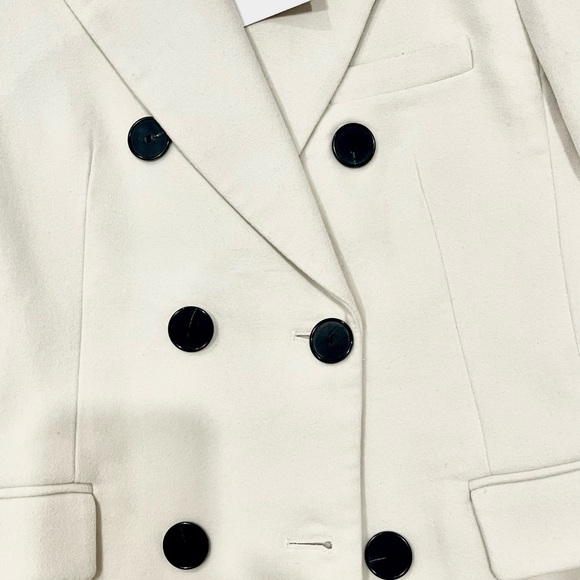 Zara Women's Cream Trench Coat - Picture 6 of 6